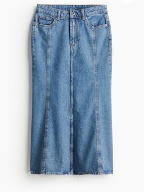 H&M | FLARED DENIM SKIRT | M